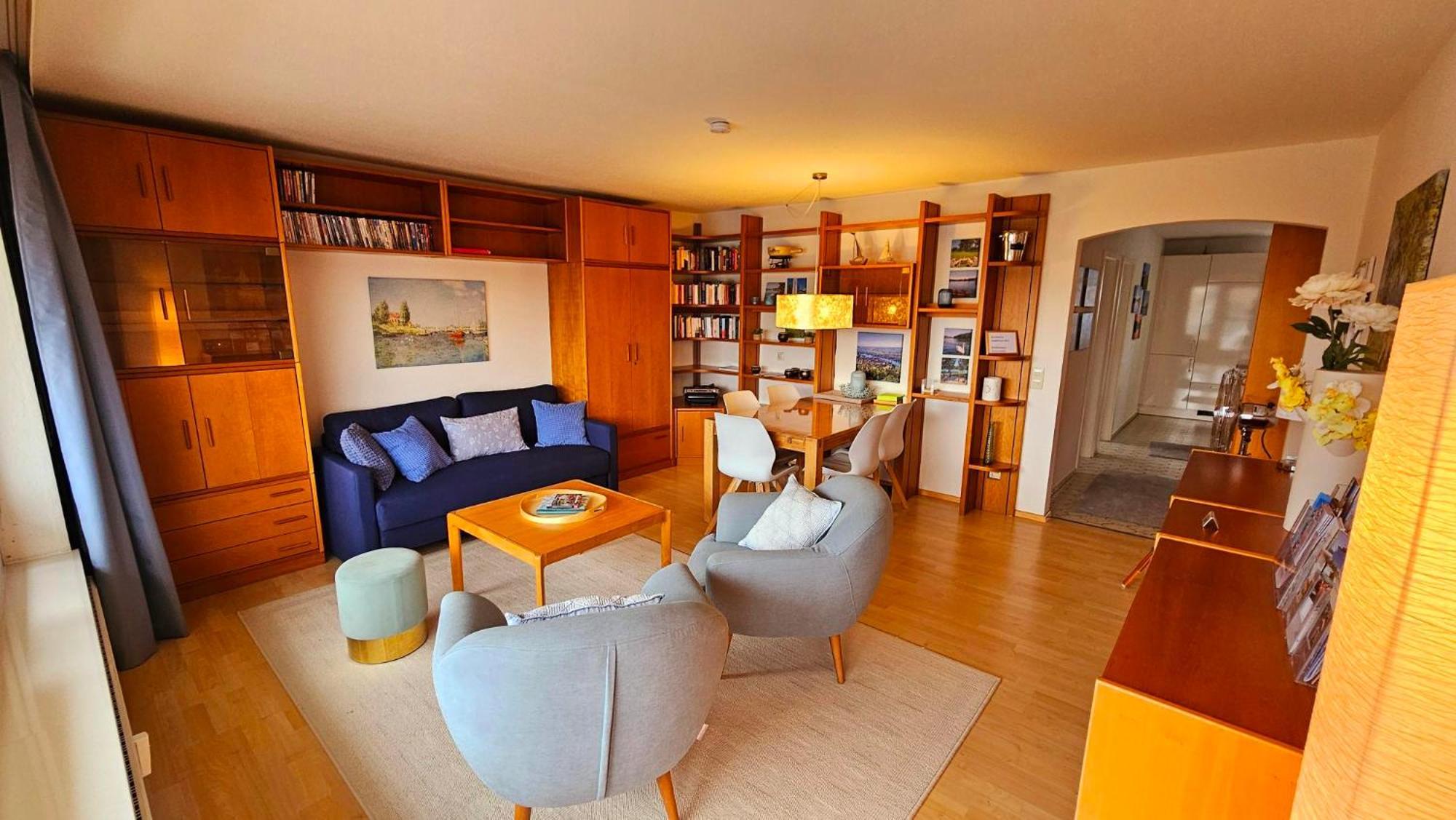 Ferienwohnung Rheinblick In Buesingen -Keine Monteure- Busingen Esterno foto