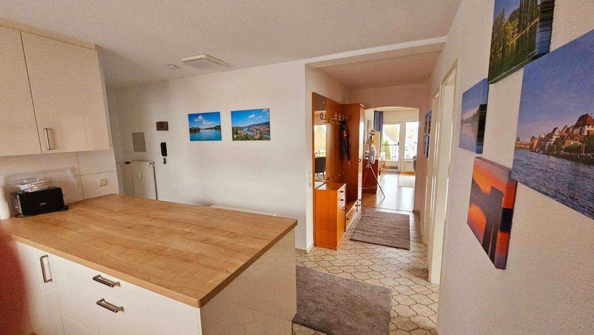 Ferienwohnung Rheinblick In Buesingen -Keine Monteure- Busingen Esterno foto